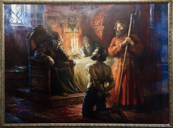 Илья Репин Иван Грозный и сын его Иван 16 ноября 1581 года