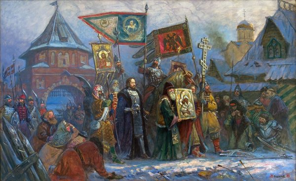 Литовченко Иван Грозный Горсей картина