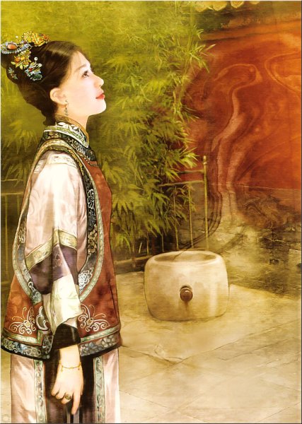 Китайская художница дер Джен der Jen