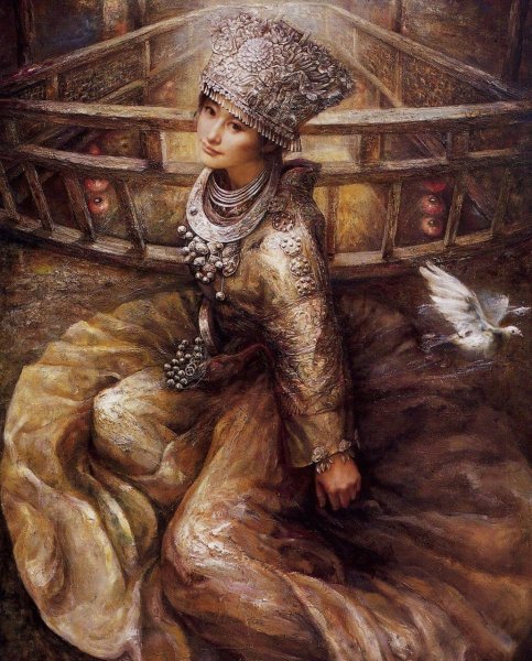 Картины тайваньской художницы der Jen