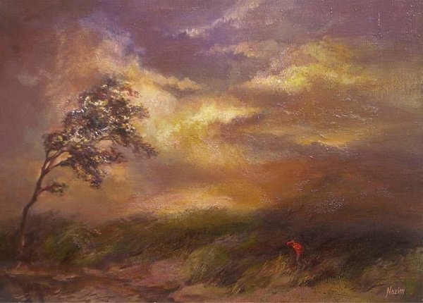 Ветер в живописи пейзажи