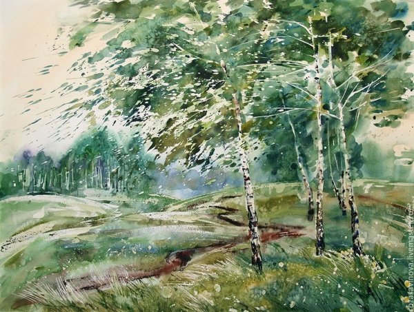 Роза Савинова художник картины пейзажи