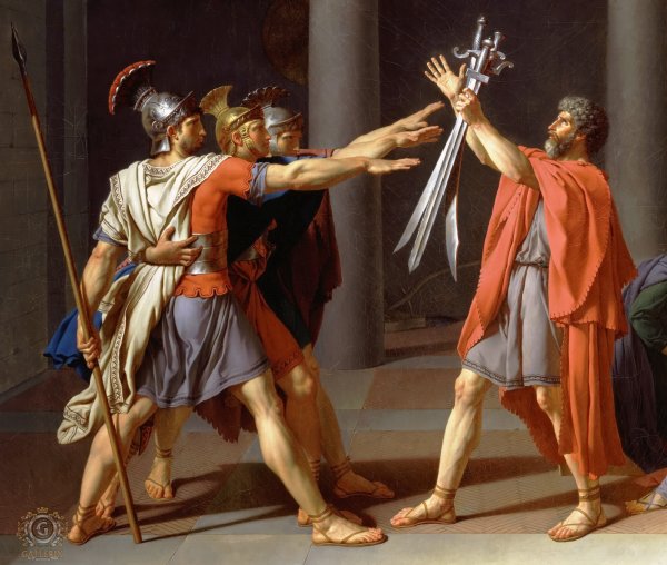 Картина Давида сабинянки