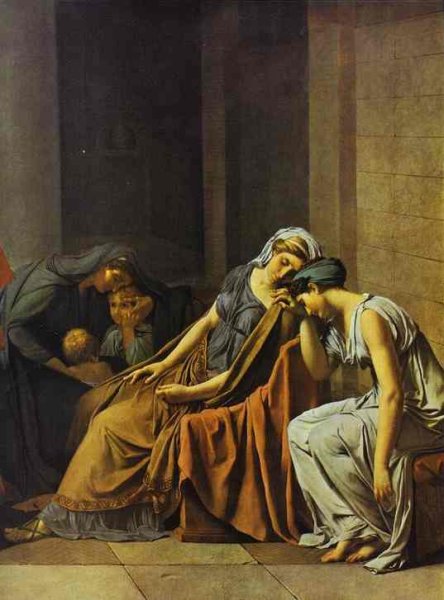 Жак Луи Давид гнев Ахилла