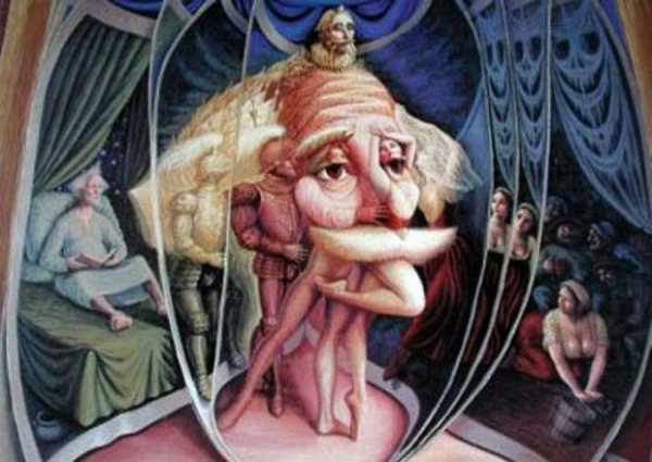 Художник оптических иллюзий Октавио Окампо