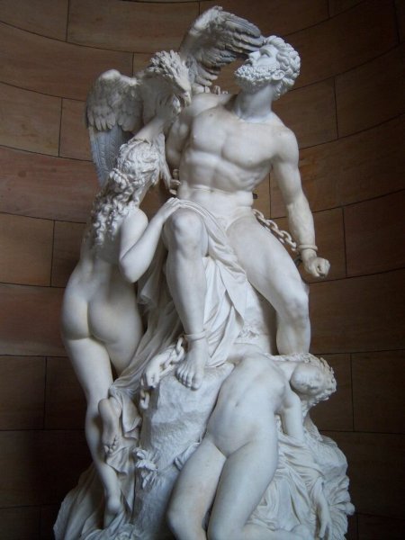 Рейнгольд Бегас скульптура Прометей