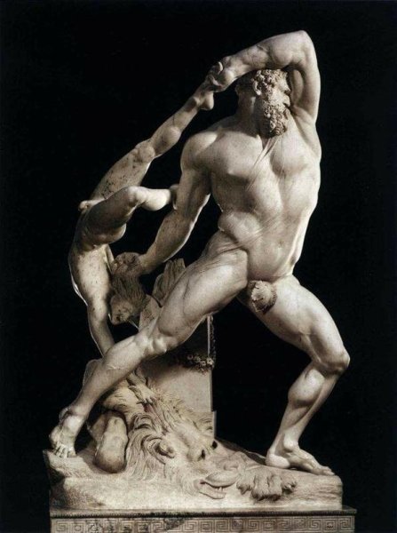 Скульптор Канова, Геракл