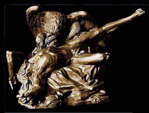 Прометей, скульптор ф.г. Гордеев