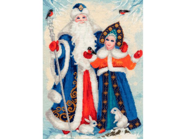Золотое Руно со-015 дед Мороз и Снегурочка