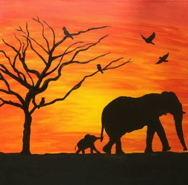 Африканский пейзаж