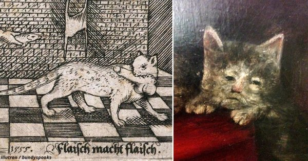 Коты средневековья