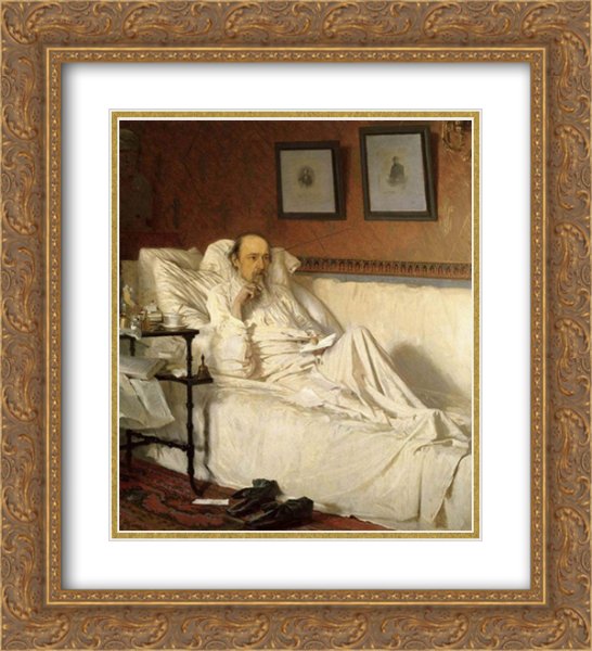 Иван Крамской портрет Некрасова