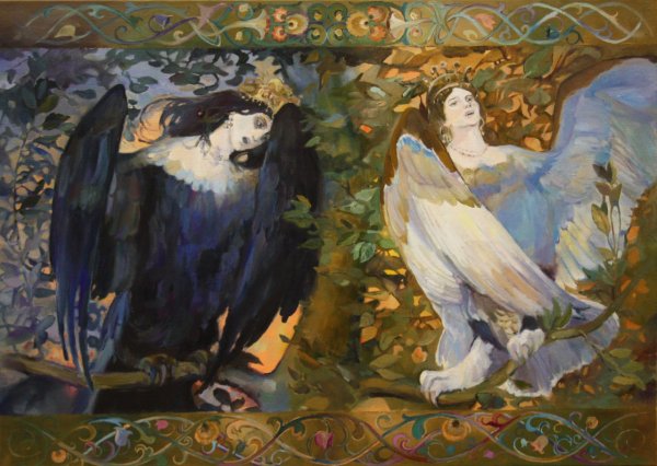 Врубель Сирин и алконост