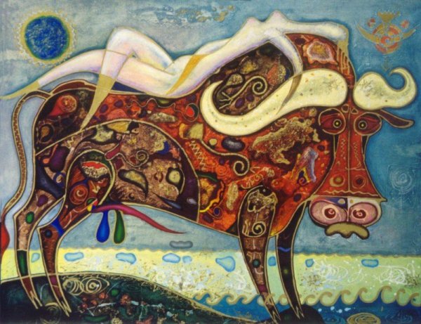 Художник Александр Сигов похищение Европы