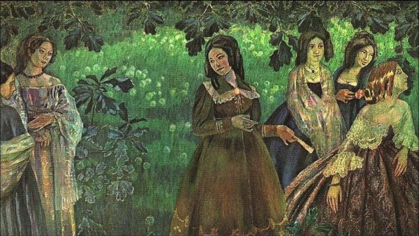 Виктор Эльпидифорович Борисов-Мусатов Реквием