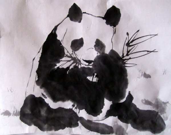 Китайская живопись тушью гохуа