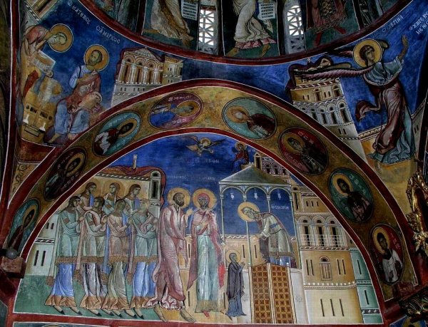 Фресковая живопись Византии