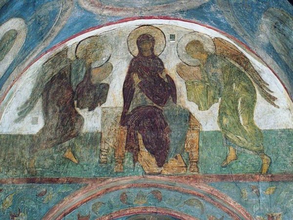 Успенский собор во Владимире фрески Андрея Рублева