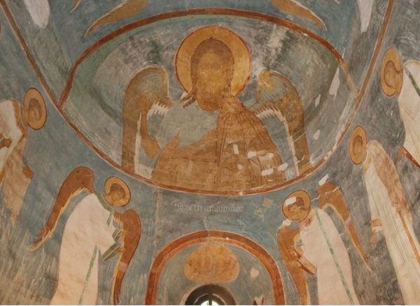 Ферапонтово фреска Иоанн Предтеча