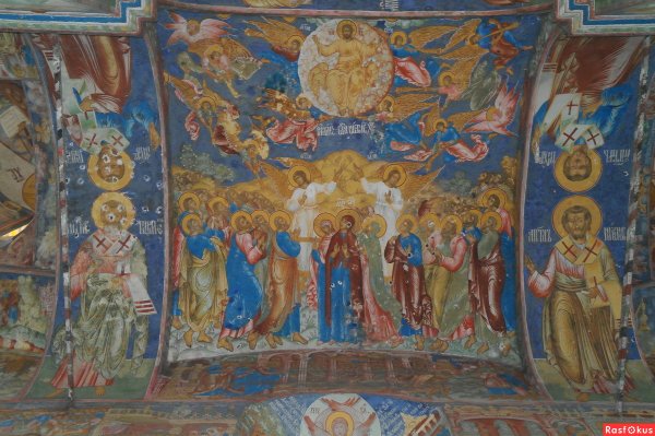 Фрески Ильи пророка в Ярославле в 17 в