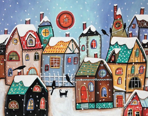 Карла Жерард домики