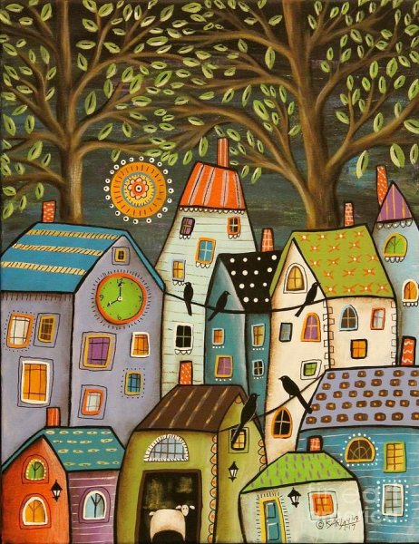 Карла Жерард домики