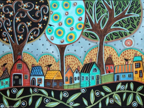 Карла Жерар домики