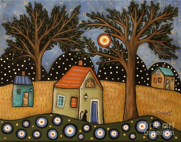 Современная художница Карла Жерар