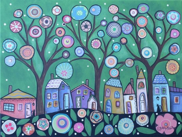 Карла Жерар домики