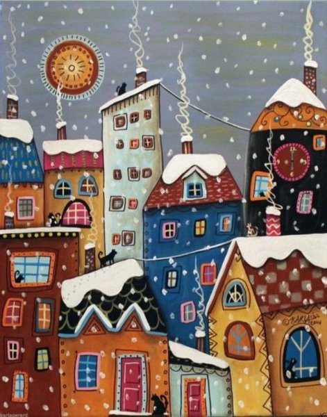 Карла Жерар домики