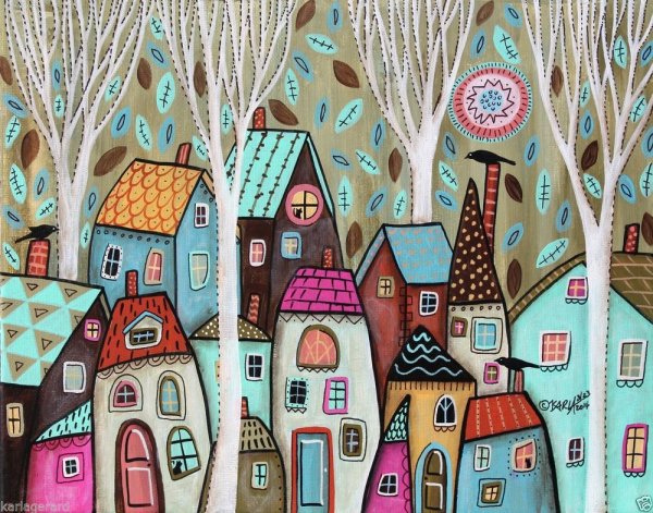 Зимние домики Карла Жерар