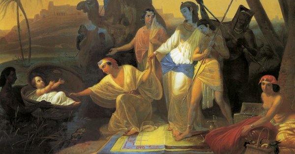 Крамской Иван Николаевич Моисей источает воду из скалы