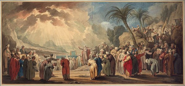 Перуджино путешествие Моисея