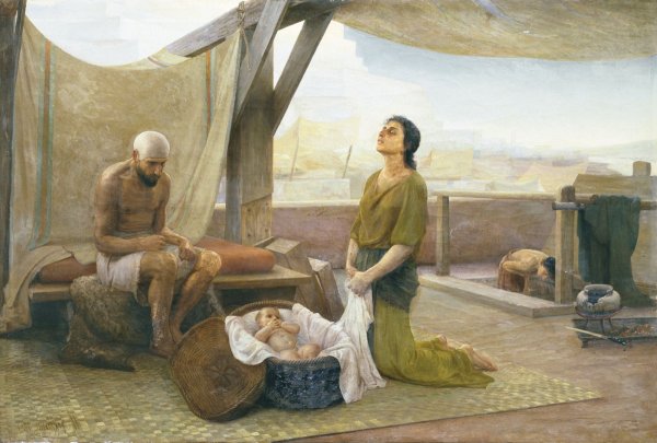 Исход Моисей живопись