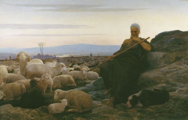 Манна Небесная картина Джеймс Тиссо