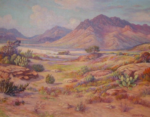 Синайская пустыня живопись