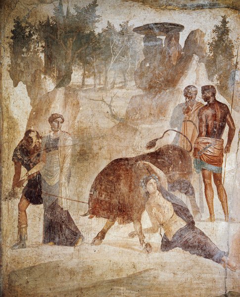 Древний Рим Помпеи фрески