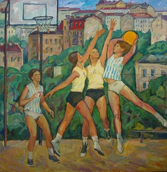 Александр Дейнека («эстафета», 1947).