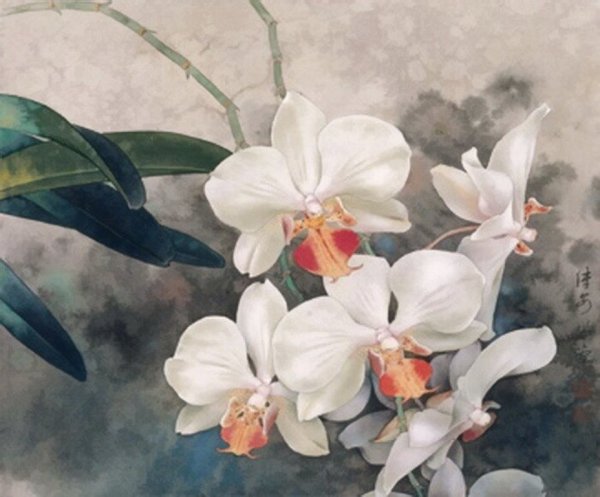 Дарья Чачева акварель цветы