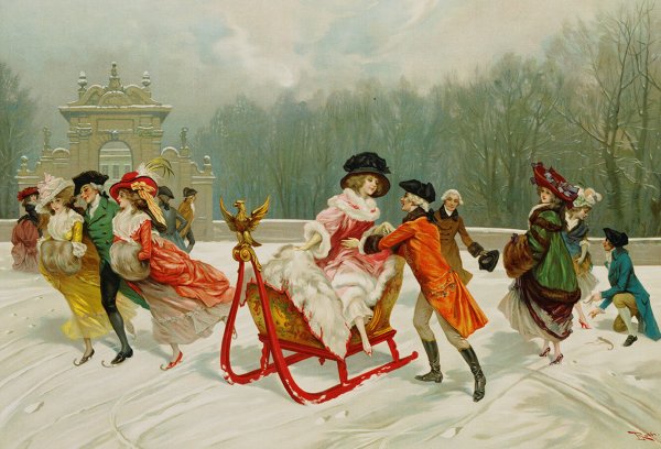 Итальянский художник Lucius Rossi (1846-1913)