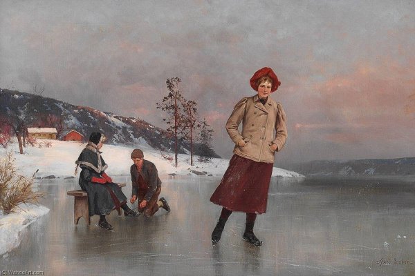 Художник Axel Hjalmar Ender