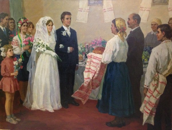 В. Маковский “к венцу. Прощание”, 1894