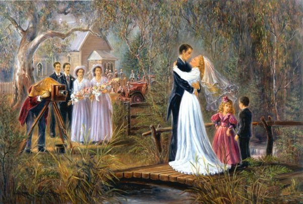 Венчание живопись