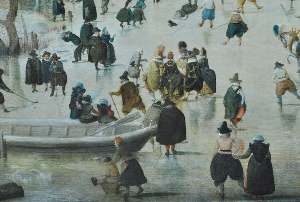 Жан Беро женщины на катке