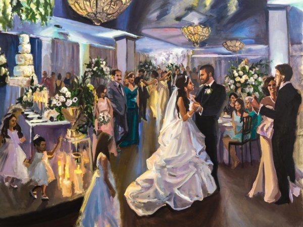Картина свадьба