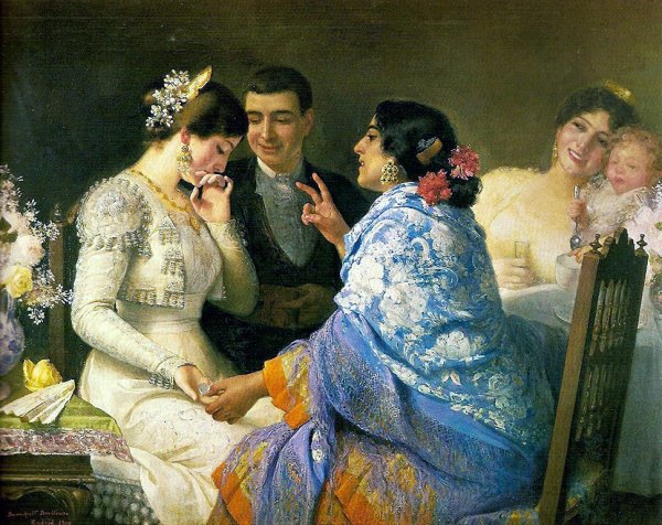 Некрасов гадающей невесте