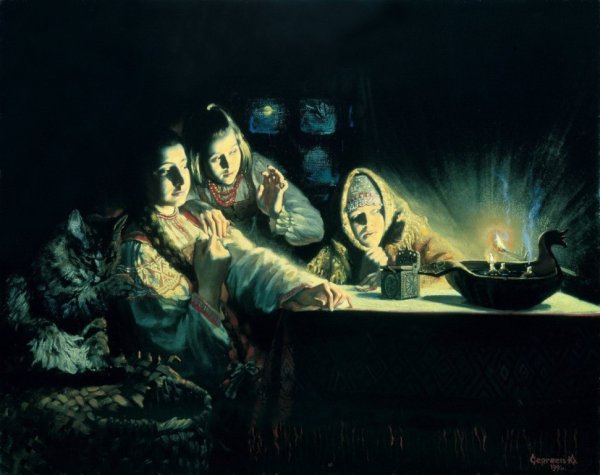 Художник славянист Юрий Сергеев картины