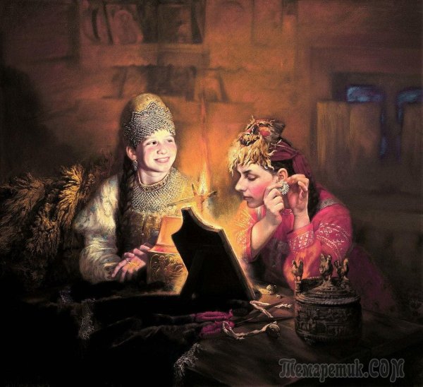 Сергеев Юрий художник святочные картины