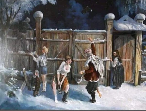 Транковский Алексей Иванович Святки