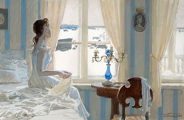 Дмитрий Белюкин художник Евгений Онегин